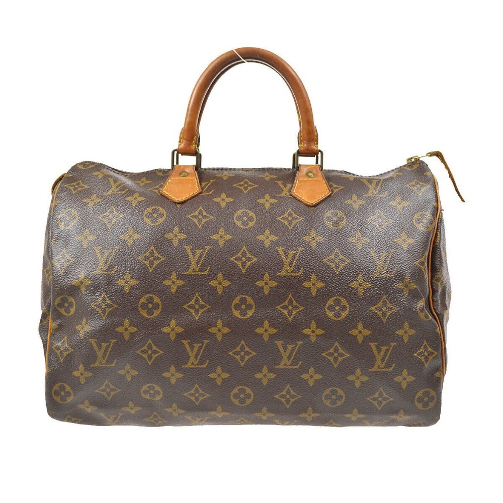 LOUIS VUITTON SPEEDY 35 HAND BAG MONOGRAM - Picture 2 of 13